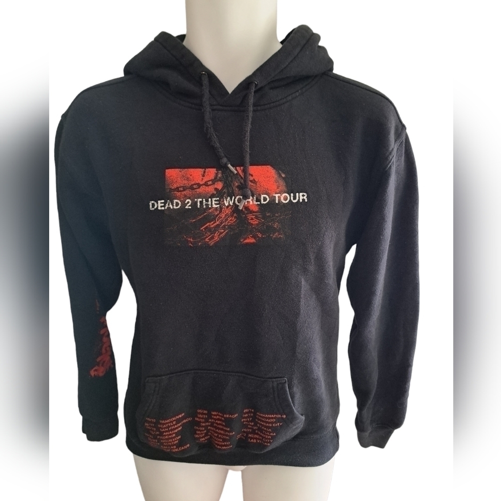 BLACKBEAR Dead 2 The World Tour Exclusive Hoodie Black Long Sleeve sweater XS- S